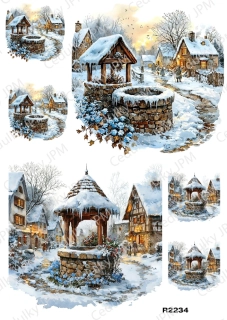 Rýžový a Soft papír A4 pro decoupage- R02234