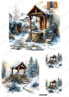 Rýžový a Soft papír A4 pro decoupage- R02236