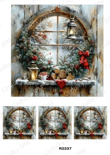 Rýžový a Soft papír A4 pro decoupage- R02237