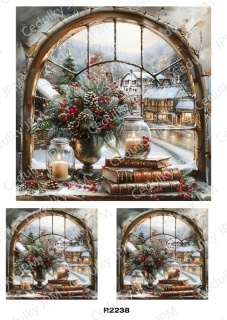 Rýžový a Soft papír A4 pro decoupage- R02238