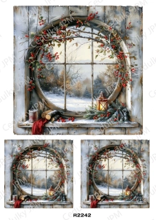 Rýžový a Soft  papír  A4 pro decoupage- R02242