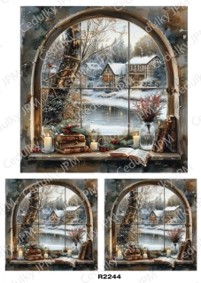 Rýžový a Soft  papír  A4 pro decoupage- R02244