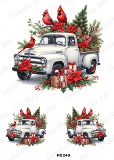 Rýžový a Soft  papír  A4 pro decoupage- R02249