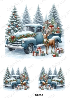 Rýžový a Soft  papír  A4 pro decoupage- R02250