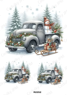 Rýžový a Soft  papír  A4 pro decoupage- R02252