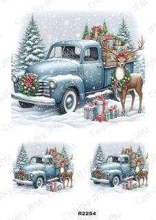 Rýžový a Soft  papír  A4 pro decoupage- R02254