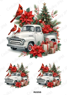 Rýžový a Soft  papír  A4 pro decoupage- R02255