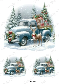 Rýžový a Soft  papír  A4 pro decoupage- R02257