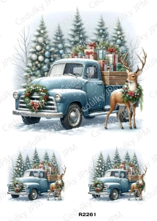 Rýžový a Soft  papír  A4 pro decoupage- R02261