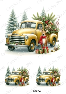 Rýžový a Soft  papír  A4 pro decoupage- R02264