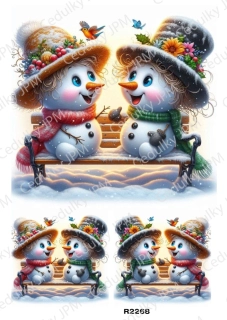 Rýžový a Soft  papír  A4 pro decoupage- R02268