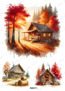 Rýžový a Soft papír A4 pro decoupage- R02271