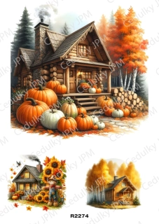 Rýžový a Soft papír A4 pro decoupage- R02274