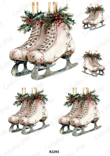 Rýžový a Soft papír A4 pro decoupage- R02293
