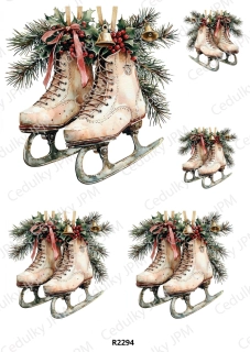 Rýžový a Soft papír A4 pro decoupage- R02294