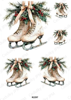 Rýžový a Soft papír A4 pro decoupage- R02297