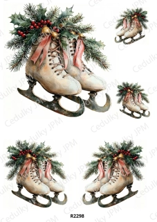 Rýžový a Soft papír A4 pro decoupage- R02298