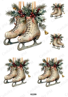 Rýžový a Soft papír A4 pro decoupage- R02299