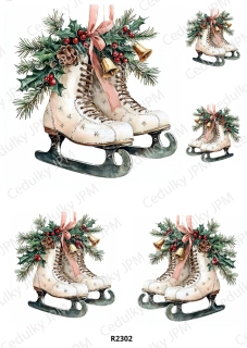 Rýžový a Soft papír A4 pro decoupage- R02302