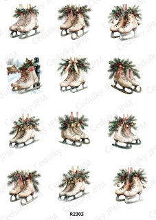Rýžový a Soft papír A4 pro decoupage- R02303