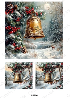 Rýžový a Soft papír A4 pro decoupage- R02306