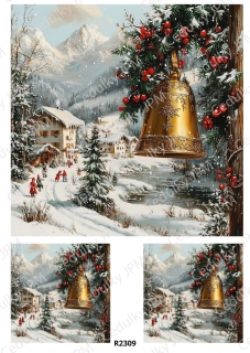 Rýžový a Soft papír A4 pro decoupage- R02309