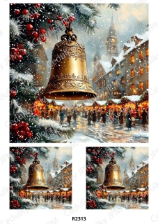 Rýžový a Soft papír A4 pro decoupage- R02313
