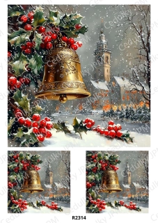 Rýžový a Soft papír A4 pro decoupage- R02314