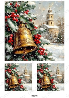 Rýžový a Soft papír A4 pro decoupage- R02316