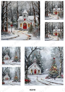 Rýžový a Soft papír A4 pro decoupage- R02318