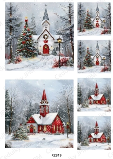 Rýžový a Soft papír A4 pro decoupage- R02319