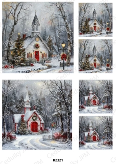 Rýžový a Soft papír A4 pro decoupage- R02321