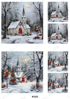 Rýžový a Soft papír A4 pro decoupage- R02322