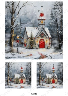 Rýžový a Soft papír A4 pro decoupage- R02323