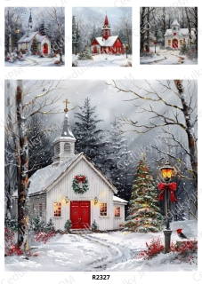 Rýžový a Soft papír A4 pro decoupage- R02327
