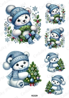 Rýžový a Soft papír A4 pro decoupage- R02329