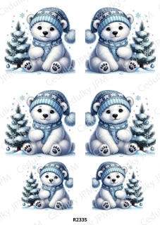 Rýžový a Soft papír A4 pro decoupage- R02335