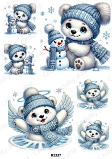 Rýžový a Soft papír A4 pro decoupage- R02337