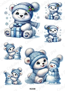 Rýžový a Soft papír A4 pro decoupage- R02338