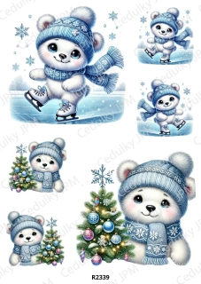 Rýžový a Soft papír A4 pro decoupage- R02339