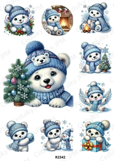 Rýžový a Soft papír A4 pro decoupage- R02342