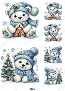 Rýžový a Soft papír A4 pro decoupage- R02343