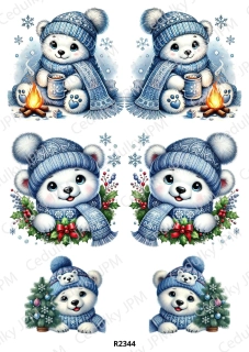 Rýžový a Soft papír A4 pro decoupage- R02344