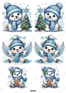 Rýžový a Soft papír A4 pro decoupage- R02345