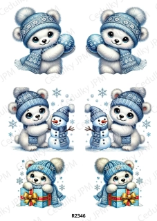 Rýžový a Soft papír A4 pro decoupage- R02346