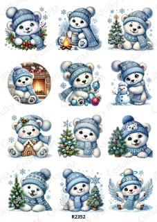 Rýžový a Soft papír A4 pro decoupage- R02351