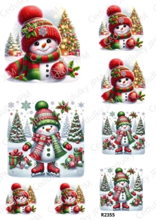 Rýžový a Soft papír A4 pro decoupage- R02355