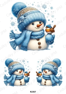 Rýžový a Soft papír A4 pro decoupage- R02357