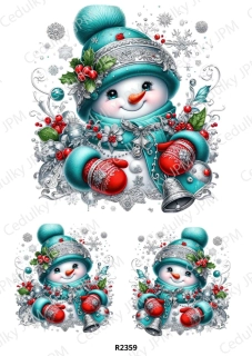 Rýžový a Soft papír A4 pro decoupage- R02359