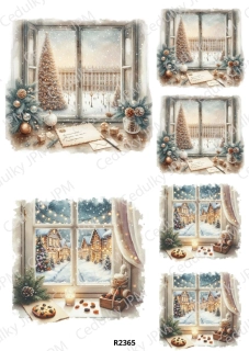 Rýžový a Soft papír A4 pro decoupage- R02365